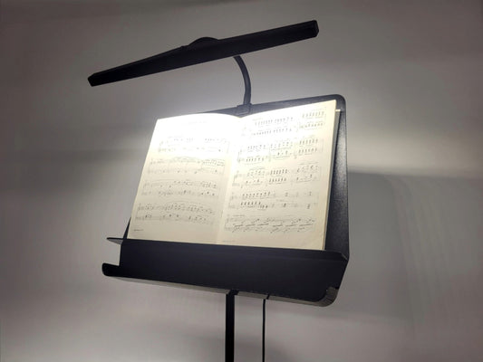 Deluxe Orchestra Music Stand Light