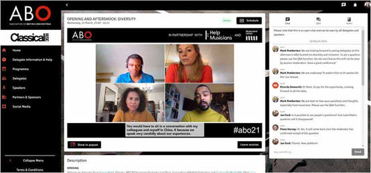Black Cat Music & Acoustics was delighted to sponsor the ABO online conference 'Aftershock'