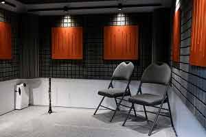 Dawkes Music's beautiful new Studiobricks Studio Room offers a professional set-up with high-quality sound-proofing