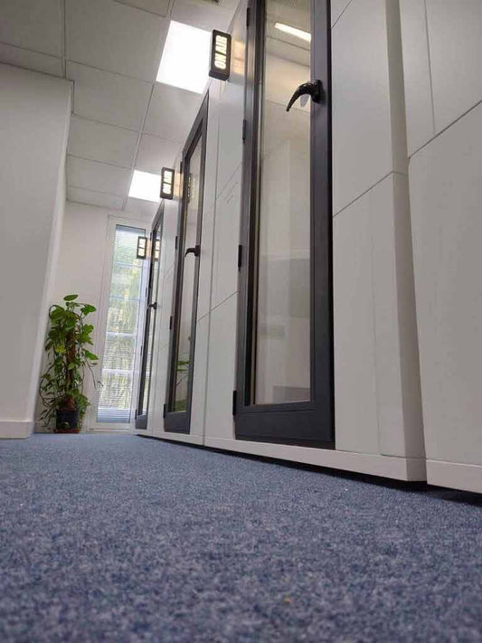 Scendea are thrilled with their Studiobricks Office Solutions booths