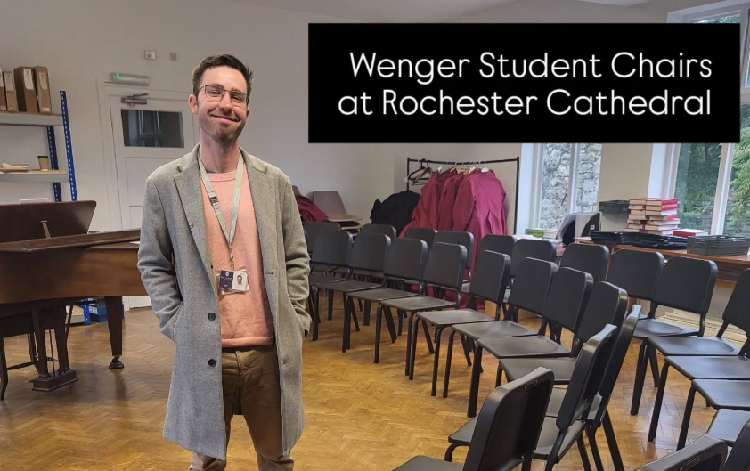 Wenger Student Chairs are the music chair of choice for Rochester Cathedral