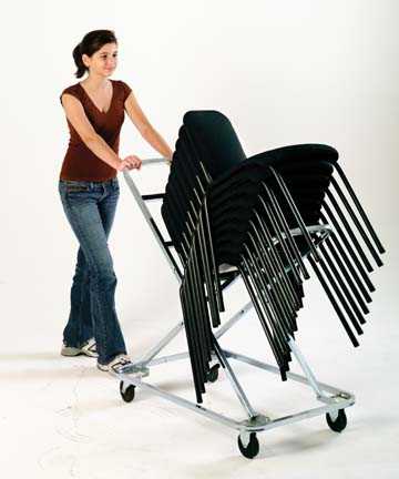 Move and Store Cart for Nota chairs
