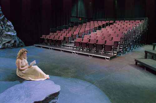 Upper Deck Seated Tiered Risers